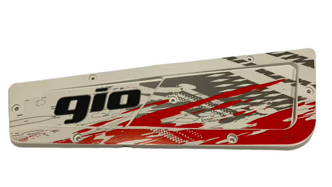 GT200 Red left side cover