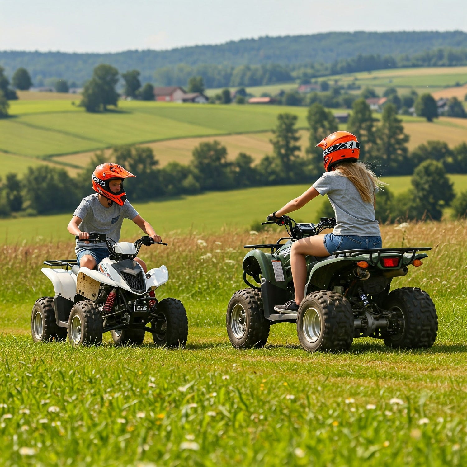 VTT, Quads, 4 roues à essence