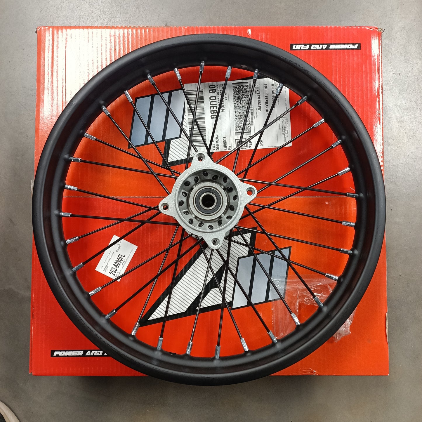 Rear Rim 90/100-16