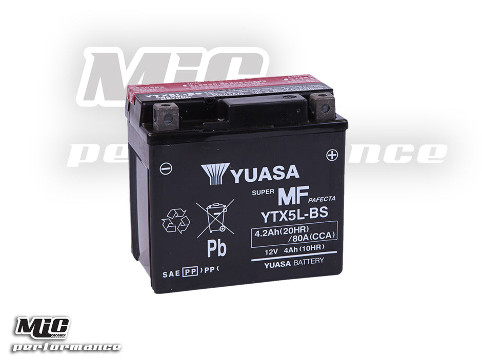 BATTERIE YTX5L-BS AGM MAINTENANCE main image 1