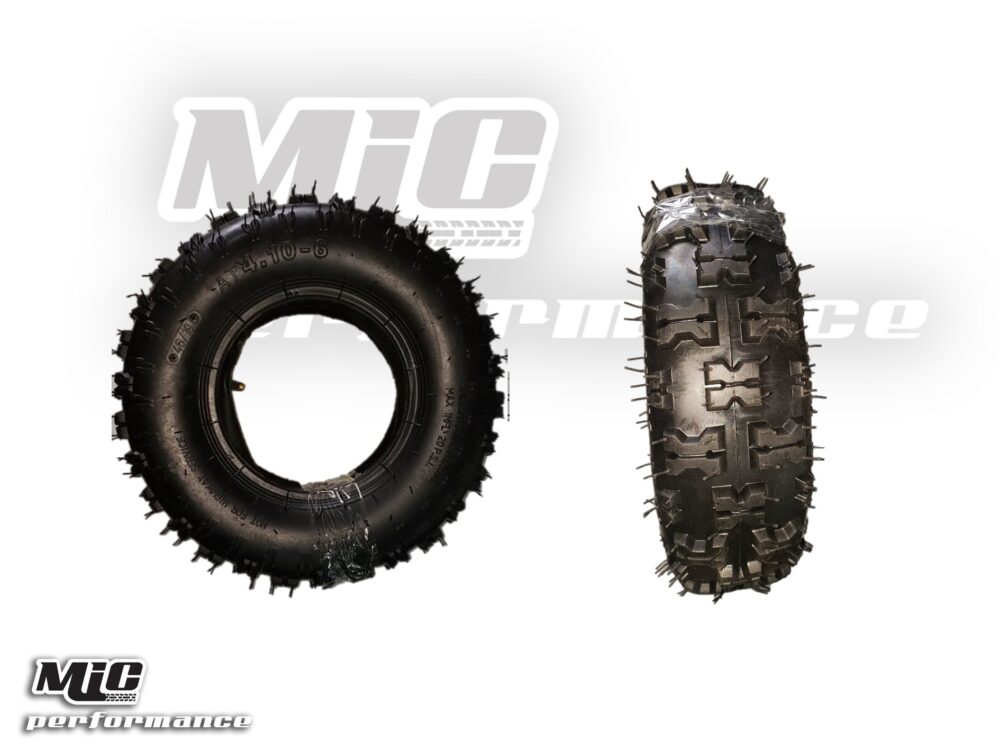 FRONT TIRE + TUBE 4-10-6