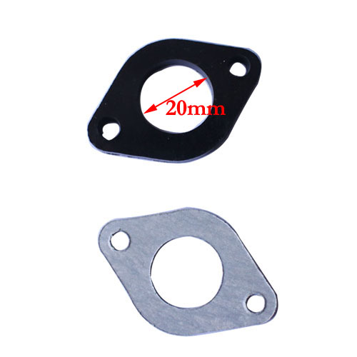 ISOLATEUR GASKET CARBU GY6